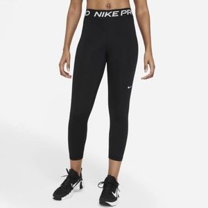 Nike Pro Women's Black Capris Leggings